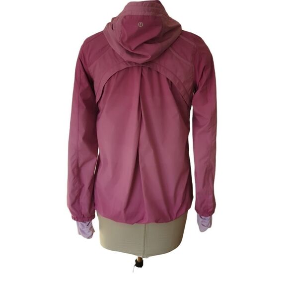 Lululemon Downtime Jacket Violaceous  Gradient Stripe - Picture 3 of 9
